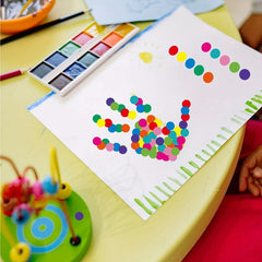 1400 Pcs 1.27 Cm Color Coding Labels Circle Dot Stickers