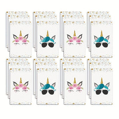 12pcs Unicorn Spiral Notebooks & Pinata Fillers Goodie Bag Stuffers