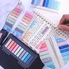 Colorful Sticky Tabs for Book Annotation, 1200pcs