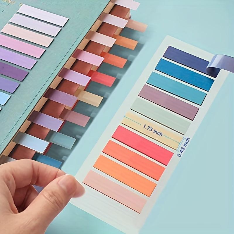 Colorful Sticky Tabs for Book Annotation, 1200pcs