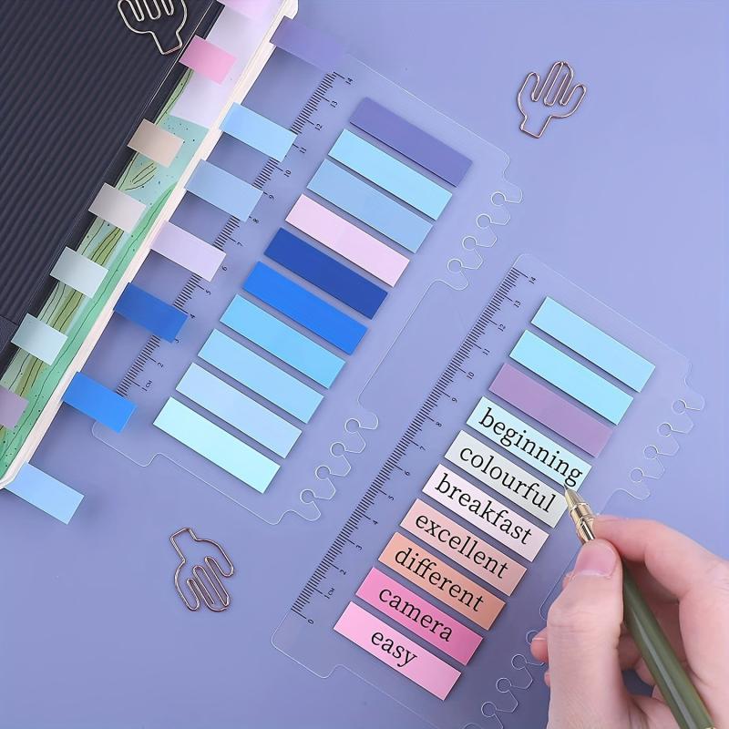 Colorful Sticky Tabs for Book Annotation, 1200pcs