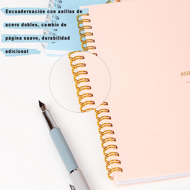 Spanish A5 Weekly Planner Notebook - School & Office Stationery