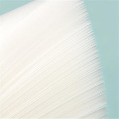 50 Transparent Paper Stickers Memo Pad Bookmark Pen Memo Stickers