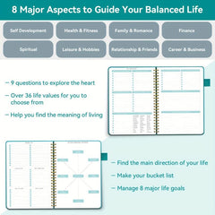 Regolden Book Daily Goal Undated Planner