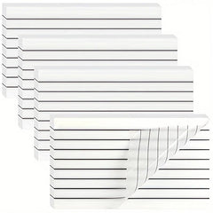 4 Transparent Sticky Note Pads Self Adhesive School Office Supplies