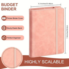 Budget Binder With Zipper Envelopes Money Organizer A6 Binder