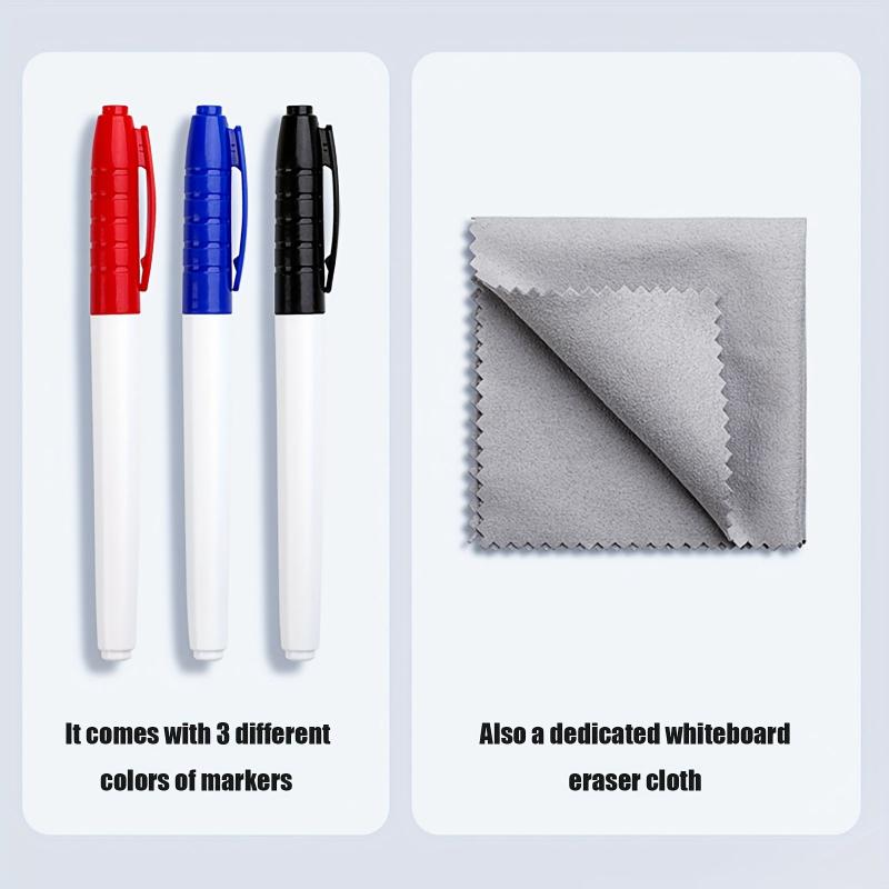 Portable Reusable Blank Notepad 24x17 Cm Office School Notebook Gift Set