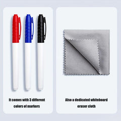 Portable Reusable Blank Notepad 24x17 Cm Office School Notebook Gift Set