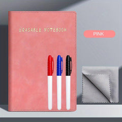 Portable Reusable Blank Notepad 24x17 Cm Office School Notebook Gift Set