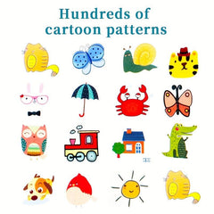 Waterproof Students' Name Stickers, Self-adhesive Magic, Garden Supplies