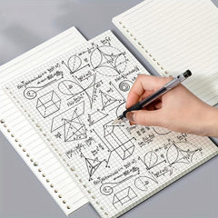 60pcs Loose Leaf Paper Refill A5 B5 Replacement Core