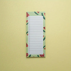 50 Colorful Fruit Magnetic Notepads for Lists & Reminders