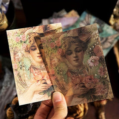 20 Sheets Dual Material Mechanical Theme Scrapbooking Paper