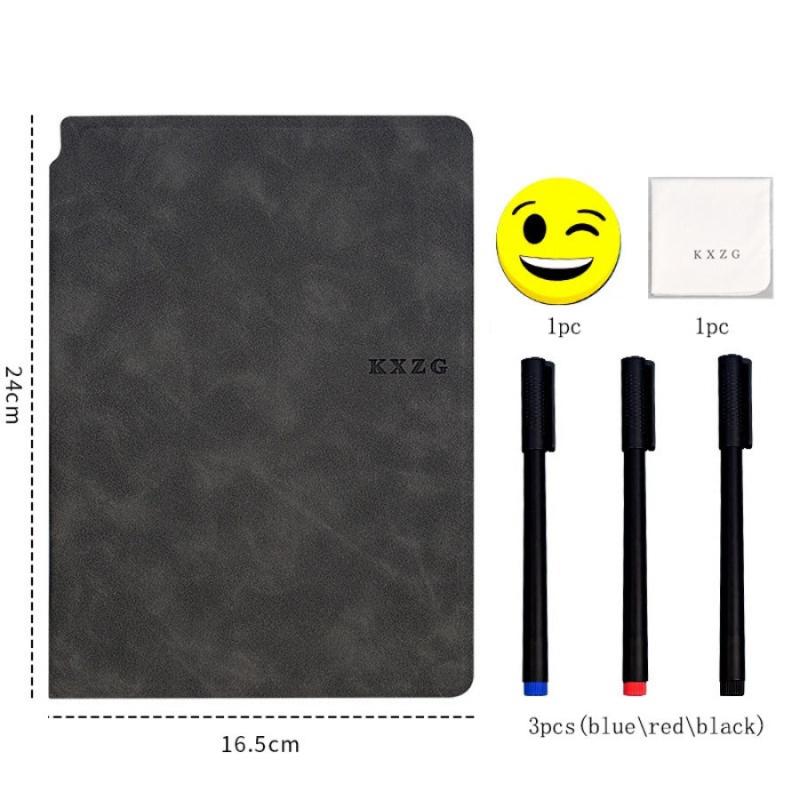 A5 Reusable Whiteboard Notebook Weekly Planner