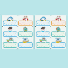 Personalized Sewing Labels for Students' Clothes - 48pcs, Machine Washable