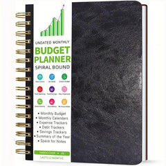 Budget Planner Monthly Organizer Notebook - Expense Tracker A5 Undated