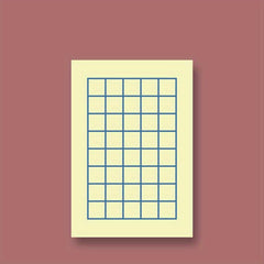 Thick Line Sticky Notes 60 Sheets Sticky Note Paper Cartoon Student Notepad