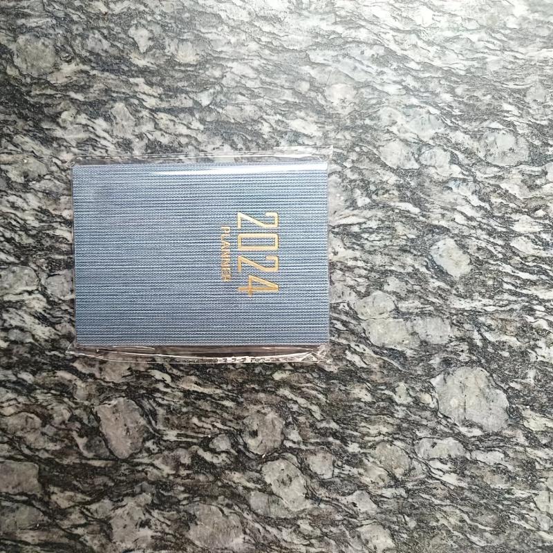 English Schedule Book A7 Daily Planner Notebook