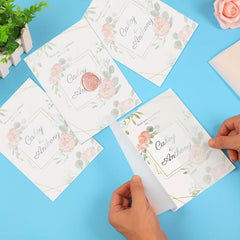90pcs Vellum Jackets 5x7 Invitations Translucent Paper Envelope Liners