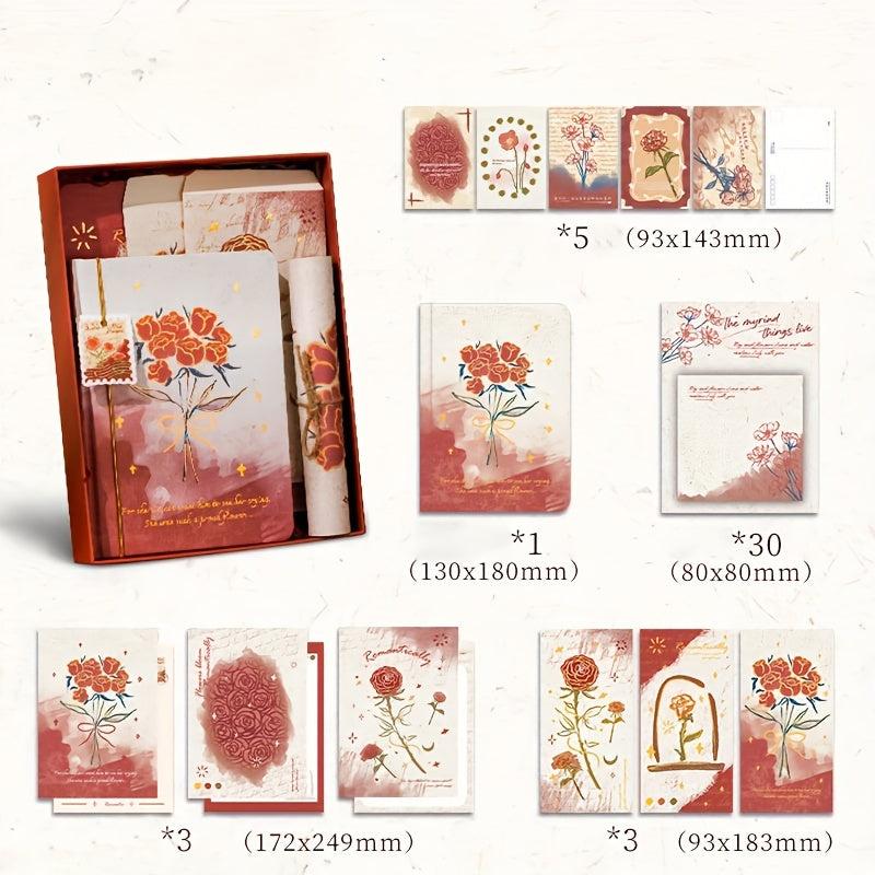 Retro Art & Literature High Beauty Notebook For Students' Advanced Sense Gift
