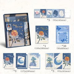 Retro Art & Literature High Beauty Notebook For Students' Advanced Sense Gift