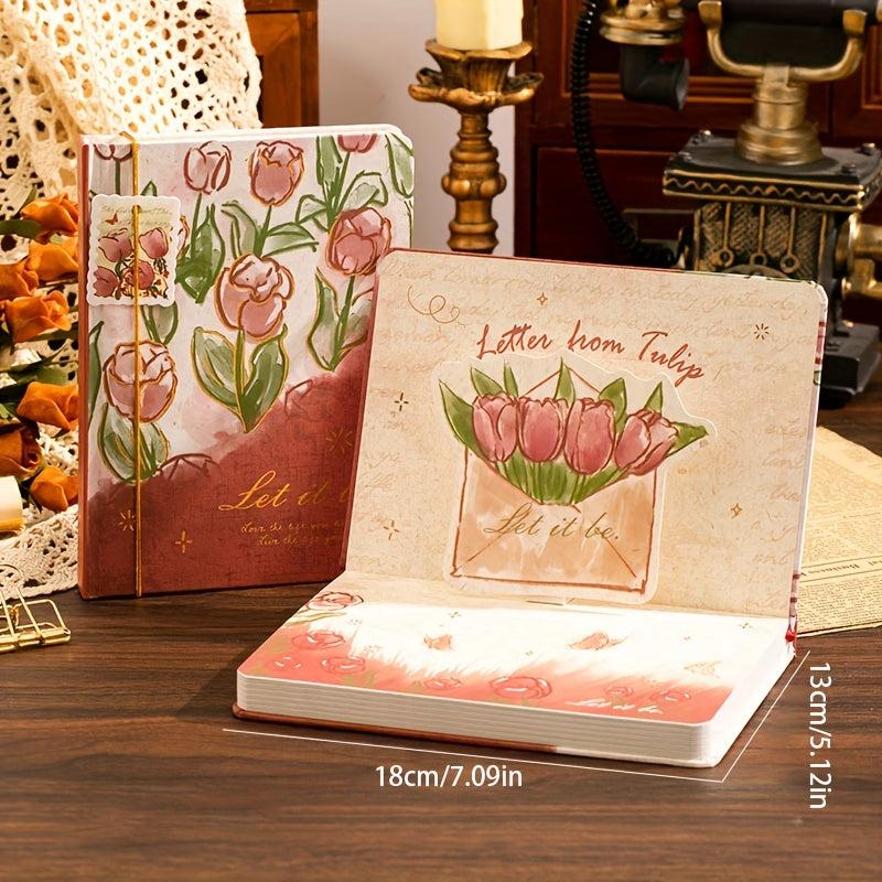 Retro Art & Literature High Beauty Notebook For Students' Advanced Sense Gift
