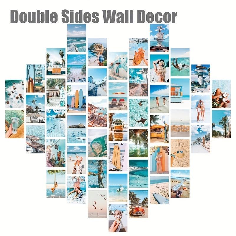 50pcs Double Sides Wall Decor Collage Kit Prints For Bedroom Wall Decor Posters