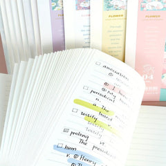 Cartoon Notebook 4 Books A5 36 Sheets Tearable Pages