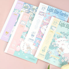 Cartoon Notebook 4 Books A5 36 Sheets Tearable Pages