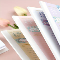 Cartoon Notebook 4 Books A5 36 Sheets Tearable Pages