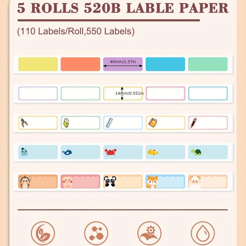 Waterproof Thermal Label Roll