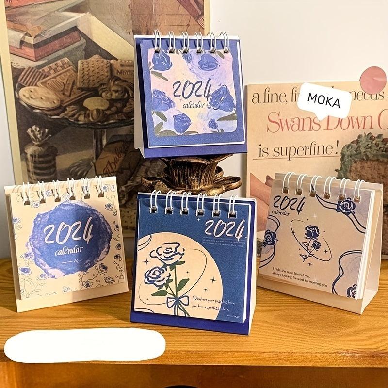 Mini Desk Calendar Desktop Decoration Check in Desk Calendar