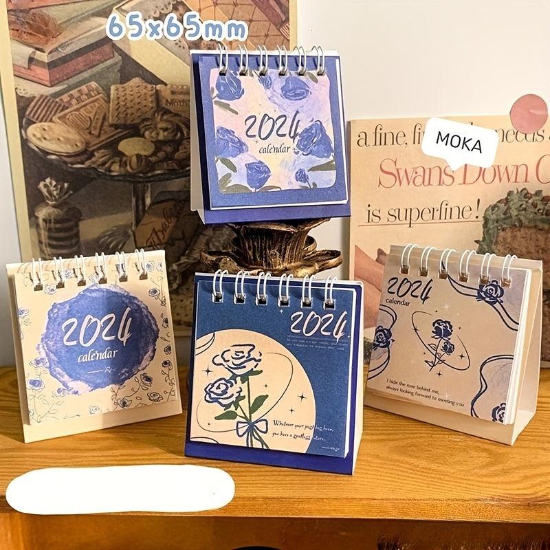 Mini Desk Calendar Desktop Decoration Check in Desk Calendar