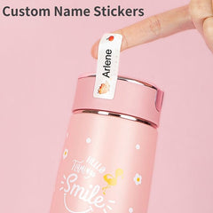 Personalized Cartoon Labels Custom Name Stickers Waterproof
