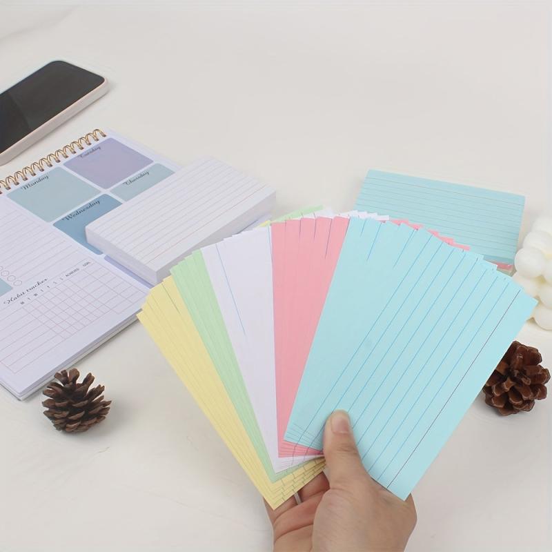 7.62x12.7 cm Index Cards 100pcs Thickened