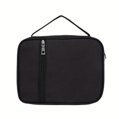 Versatile Floral Line Printed Bible Bag Casual Large Capacity Handbag