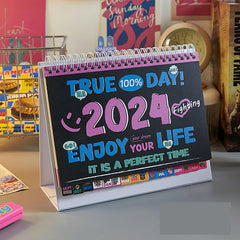 Academic Planner Desk Calendar Organizing for Home School & Office