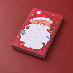 Cartoon Christmas Santa Sticky Note Paper 50 Sheets