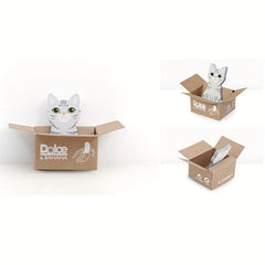 1PC Cartoon Cat Cardboard Box Compact Note Book - 30 Sheets