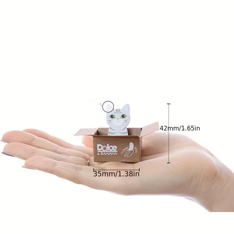 1PC Cartoon Cat Cardboard Box Compact Note Book - 30 Sheets