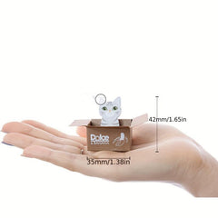 1PC Cartoon Cat Cardboard Box Compact Note Book - 30 Sheets