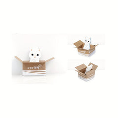 1PC Cartoon Cat Cardboard Box Compact Note Book - 30 Sheets