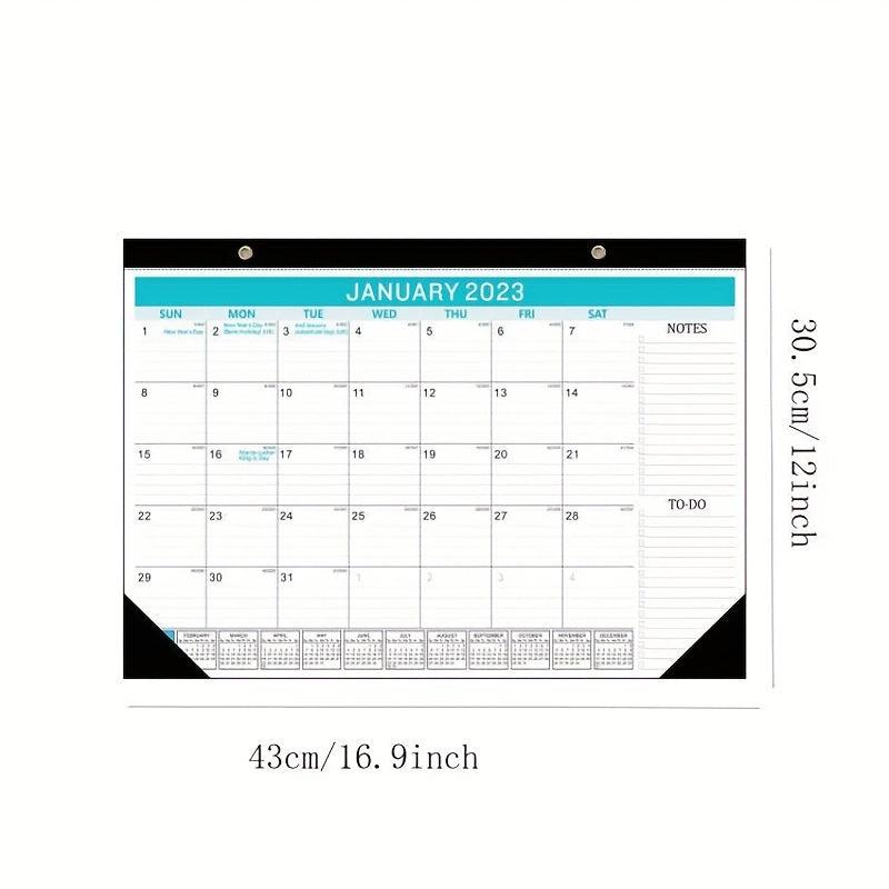 18 Monthly Wall Calendar Jul-Dec 14.75x11.5 Inches Thick Paper