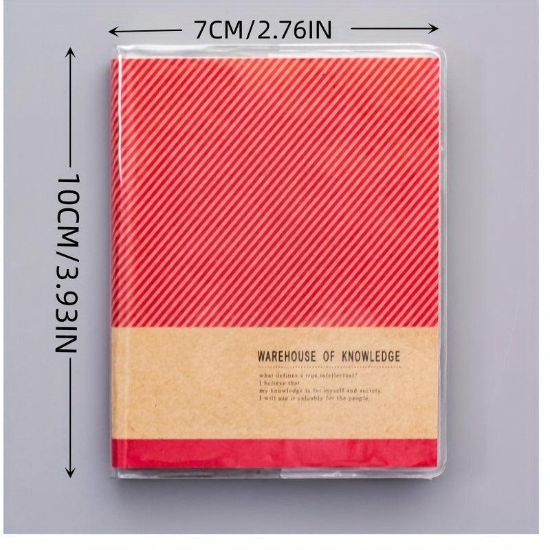 Mini Notebook with Rubber Cover for Students