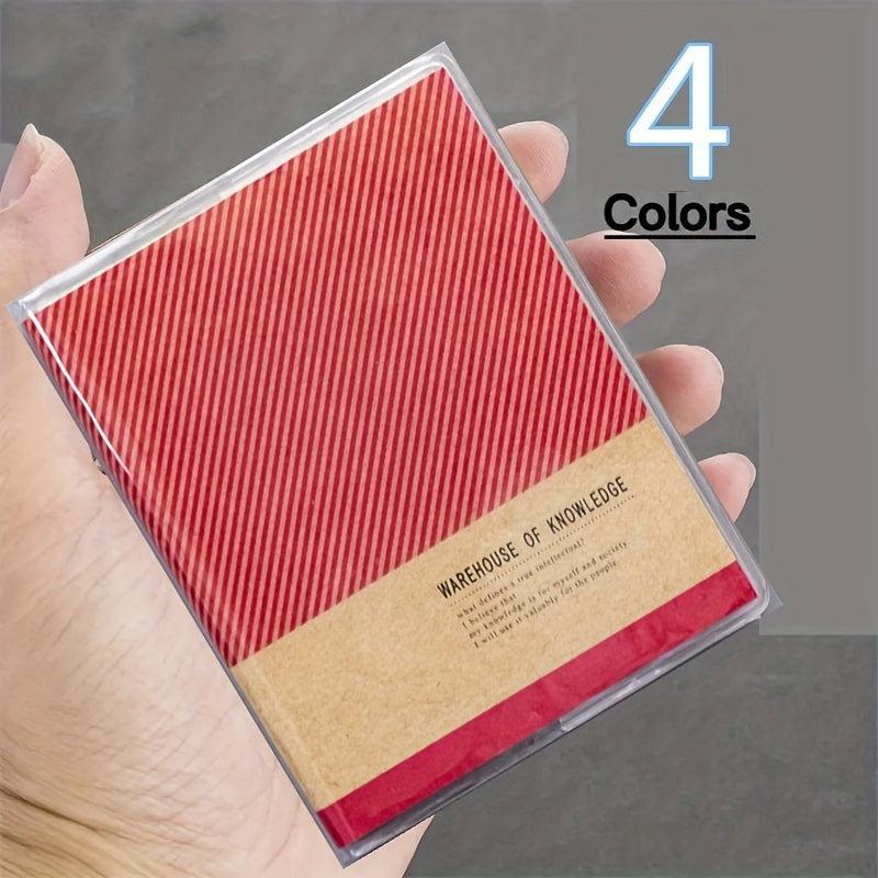 Mini Notebook with Rubber Cover for Students
