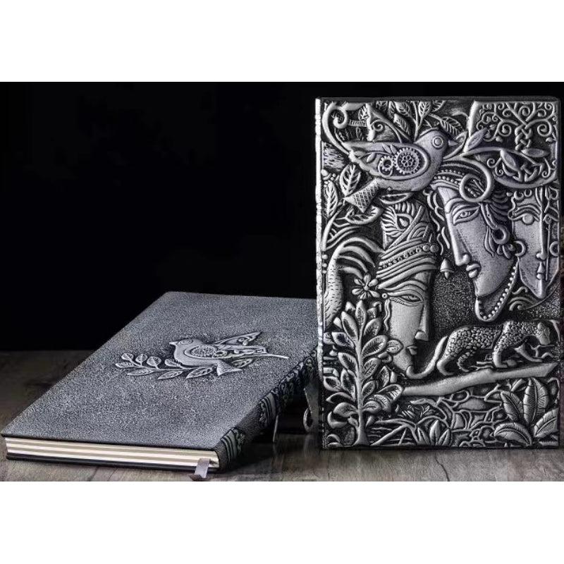 Retro Taboo Love A5 Embossed Diary Notepad