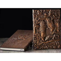Retro Taboo Love A5 Embossed Diary Notepad