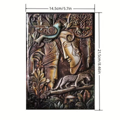Retro Taboo Love A5 Embossed Diary Notepad