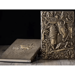 Retro Taboo Love A5 Embossed Diary Notepad