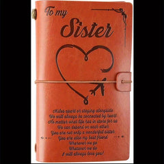 A6 Travel Notebook Small Gift For Family Sisters Friends